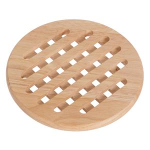 Cosy & Trendy ronde pannen onderzetters - hout - Dia 19 cm - 1 cm hoog