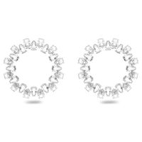 Swarovski 5608814 Oorknoppen Millenia Circle zilverkleurig 62 mm