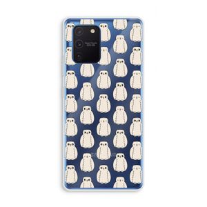 Uilen: Samsung Galaxy Note 10 Lite Transparant Hoesje