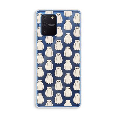 Uilen: Samsung Galaxy Note 10 Lite Transparant Hoesje