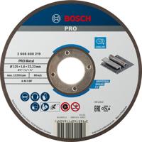 Bosch Accessories AS 46 S BF 2608600219 Doorslijpschijf recht 125 mm 1 stuk(s) Metaal