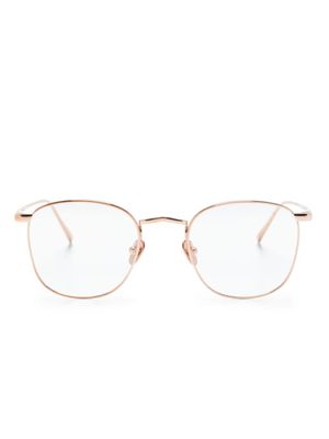 Linda Farrow lunettes de vue à monture ronde - Rose