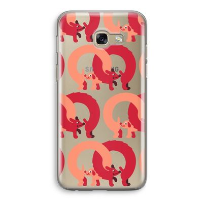 Dogs: Samsung Galaxy A5 (2017) Transparant Hoesje