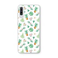 Ananas bladeren: Samsung Galaxy A70 Transparant Hoesje