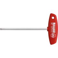 Wiha 334R SW 5,0x150 Werkplaats Inbusschroevendraaier Sleutelbreedte (metrisch): 5 mm Koplengte: 150 mm Afmeting, lengte: 182 mm
