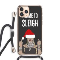 Came To Sleigh: iPhone 11 Pro Max Transparant Hoesje met koord