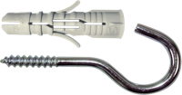 Pgb-Europe smart | plug + schroefhaak ø 6x30 nzn | 10 st - sm0pshn0106060030h