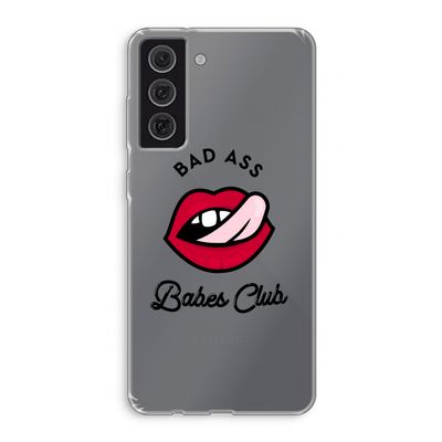 Badass Babes Club: Samsung Galaxy S21 FE Transparant Hoesje