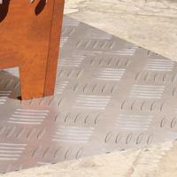 VidaXL Trap tread rechthoekig 2 pcs zilver 80 x 40 cm aluminium