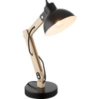 Globo BureaulampTongariro zwart - 21504