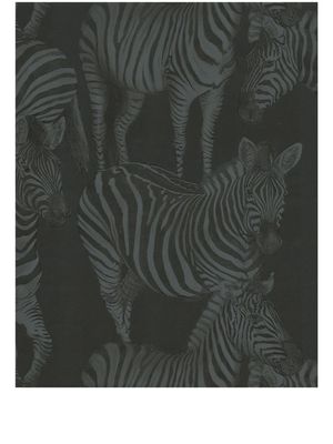 Dolce & Gabbana papier peint à fleurs - Noir