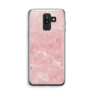 Roze marmer: Samsung Galaxy J8 (2018) Transparant Hoesje