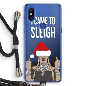 Came To Sleigh: Xiaomi Mi Mix 3 Transparant Hoesje met koord