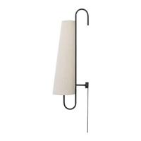 ferm LIVING Ancora Wandlamp - Zwart / Natural - thumbnail