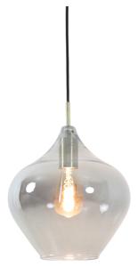 Light & Living Hanglamp Rakel 27cm, antiek brons+smoke