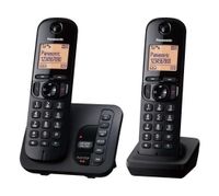 Panasonic KX-TGC222 DECT-telefoon Nummerherkenning Zwart