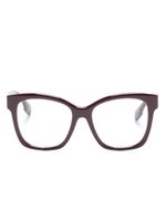 Burberry Eyewear lunettes de vue Sylvie à monture carrée - Rouge