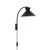 Nordlux Strakke wandlampDial zwart - 2213371003