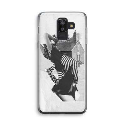 House: Samsung Galaxy J8 (2018) Transparant Hoesje