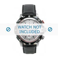 Horlogeband Dolce & Gabbana DW0366 Leder Zwart 23mm - thumbnail