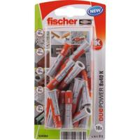 Ficher duo power universeel plug 8x40- 18st. - Woodies