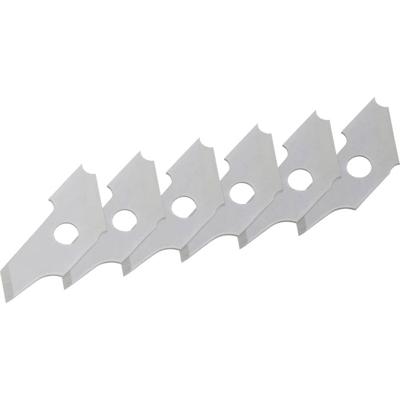 Wolfcraft 5893000 Reserveklingen voor boor met verzonken holle rand 6 stuk(s)