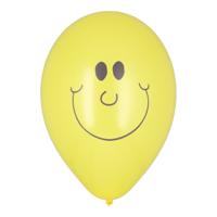 Smile / Emoticon ballonnen - 10x stuks - Party feestartikelen emoticons