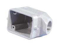 ILME Socket Casing for 6-pin, PG13.5, angle