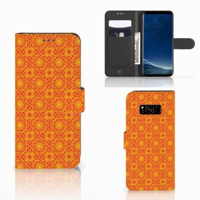 Samsung Galaxy S8 | Telefoon Hoesje | Batik Oranje