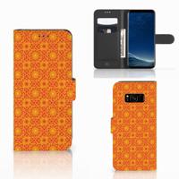 Samsung Galaxy S8 | Telefoon Hoesje | Batik Oranje