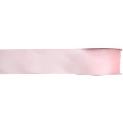 Hobby/decoratie sierlint - satijn - lichtroze - 1,5 cm/15 mm x 25 meter - cadeaulint