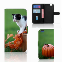 Apple iPhone 7 Plus | 8 Plus Telefoonhoesje met Pasjes Kitten - thumbnail