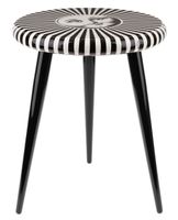 Fornasetti tabouret imprimé "Sole" - Noir