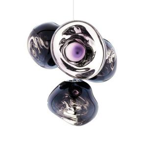 Tom Dixon Melt Small Chandelier LED Hanglamp - Smoke