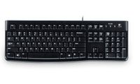 Logitech K120 Corded Keyboard toetsenbord USB QWERTZ Duits Zwart - thumbnail