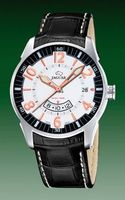 Horlogeband Jaguar J628/2 Croco leder Zwart - thumbnail