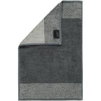 Cawö Cawo Two-Tone Gastendoekje Leisteen 30x50