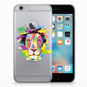 Apple iPhone 6 Plus | 6s Plus Telefoonhoesje met Naam Lion Color