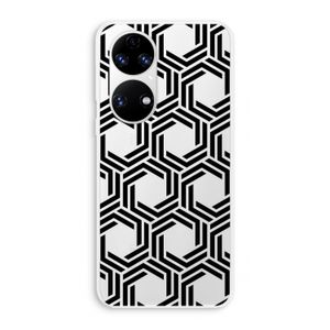 Geometrisch patroon: Huawei P50 Transparant Hoesje