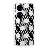 Geometrisch patroon: Huawei P50 Transparant Hoesje