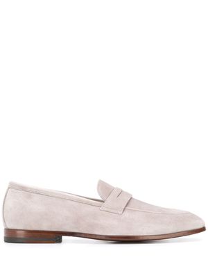 Scarosso mocassins à bout en amande - Gris