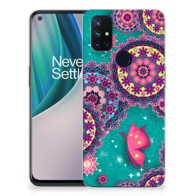 OnePlus Nord N10 5G | Hoesje maken | Cirkels en Vlinders