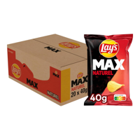 Lay's max naturel (20x40gr)