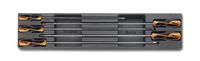 Beta Harde voorgevormde inzetbakken met assortiment gereedschap T209 - 024240209