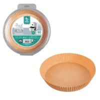 Papier voor luchtfriteuse Best Products Green 730227 Ø 20 cm Cirkelvormig 50 Stuks