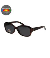 Spectrum polarized zonnebril ovaal tortoise grijs dames