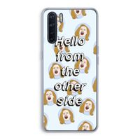 Hello: Oppo A91 Transparant Hoesje