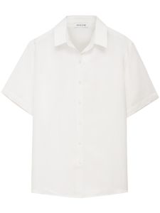 ANINE BING chemise Bruni à manches courtes - Blanc