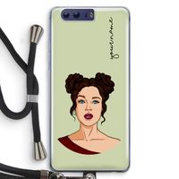 Pop-Art Creator: Honor 9 Transparant Hoesje met koord