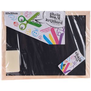 Schoolbord voor kantoor of thuis 23 x 30 cm   -